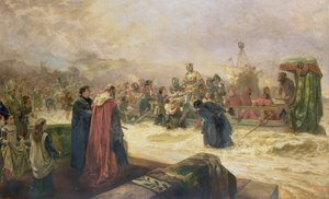 Englands Välkommen till Henry V av Robert Alexander Hillingford