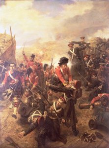 Attacken på Redan, Sebastopol, c.1899 av Robert Alexander Hillingford