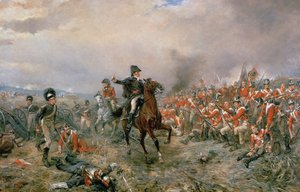Hertigen av Wellington vid Waterloo