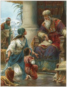 Hanna tar med Samuel till Eli av Robert Ambrose Dudley