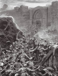Konstantinopels fall (litografi) av Robert Ambrose Dudley