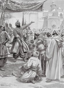 Stamtavlan för El-Moizz (litografi) av Robert Ambrose Dudley
