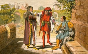 Warwick. "Var vi de första som hälsar vår rättmätige suverän" av Robert Ambrose Dudley