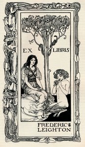 En bokskylt, 1894, 1894 av Robert Anning Bell