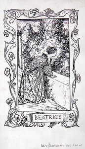 Beatrice, från Shakespeares hjältinnor av Anna Murphy Jameson av Robert Anning Bell