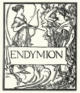 Illustration till dikter av John Keats: Endymion (litho)