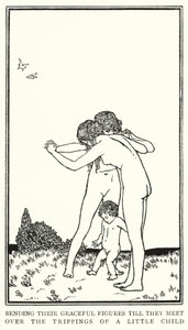Illustration till dikter av John Keats: Sleep And Beauty (litho) av Robert Anning Bell