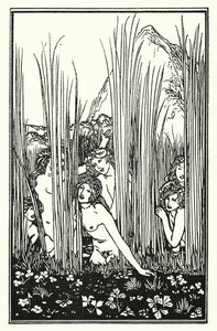 Shelley: Pans hymn (litografi)