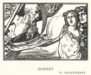 Sonett (lito) av Robert Anning Bell