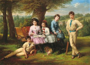 Johnstons barn av Robert Antoine Muller