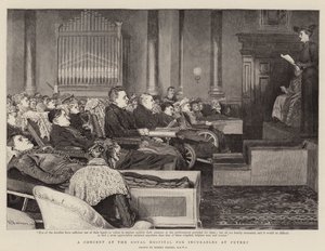 En konsert på Royal Hospital for Incurables i Putney av Robert Barnes