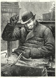 A Well-to-Do Cabman (gravyr) av Robert Barnes