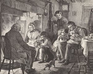Fireside joys (gravyr) av Robert Barnes
