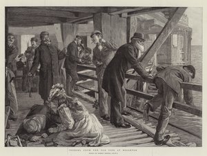 Fiske från Old Pier i Brighton av Robert Barnes