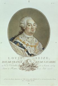 Porträtt av Ludvig XVI (1754-93) från 