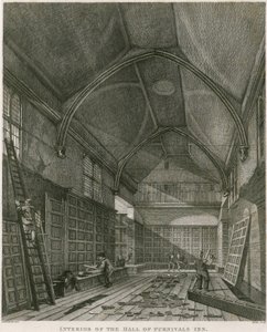 Interiör av Hall of Furnival