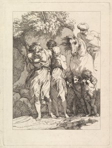 En fången familj, ca. 1783.