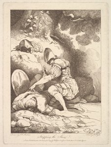 Strippning av de dödade, 15 november 1779. av Robert Blyth