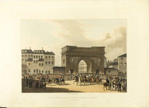 De allierade suveränernas stora inträde i Paris