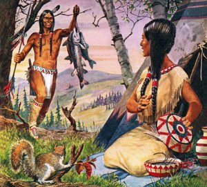 Hiawatha och Minnehaha