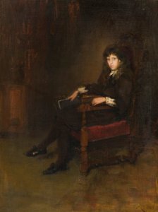 Porträtt av Mary Dallas-Ross av Robert Brough