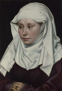 Porträtt av en kvinna, ca 1435