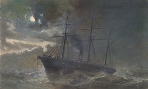 The Albany Buoying a Bight of the Cable 1865 natten till den 26 augusti 1866 1866.