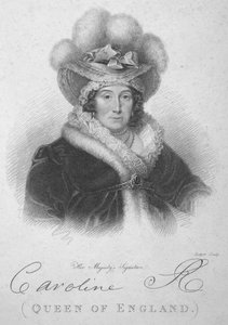 Caroline drottning av England, 1820.