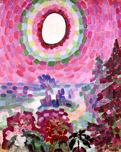 Passage med skiva, 1906 av Robert Delaunay