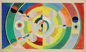 Relief-skivor av Robert Delaunay