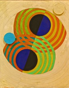 Lättnad. Rytmer, 1932. av Robert Delaunay