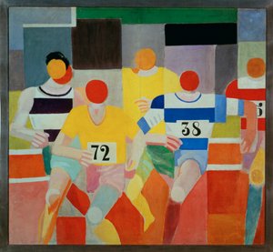 Löparna av Robert Delaunay