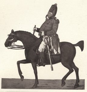 En allmän bild av Gamla England Det walesiska 41:a regementet, 1770-1810, 1909 av Robert Dighton