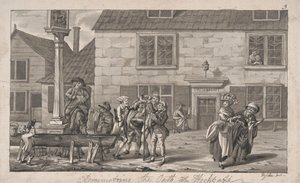 Administrera eden vid Highgate av Robert Dighton