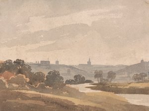 Norwich från grustagarna av Robert Dixon