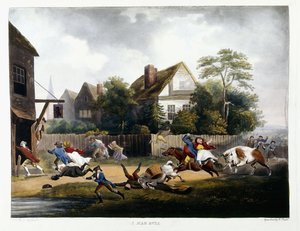 En galen tjur, 1806