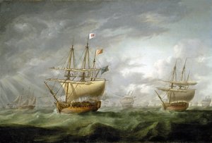 Förlusten av HMS "Ramillies" i september 1782