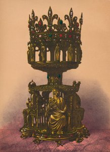 En förgylld helgedom i silver, 1893. av Robert Dudley