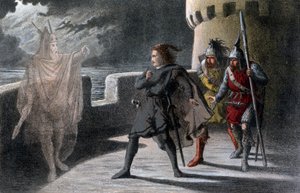En scen från Macbeth, c1600-talet