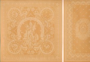 Damask Linen av Mr C. Faber, Stuttgart och Mrs. Burre Bros. Dumferline, 1863 av Robert Dudley
