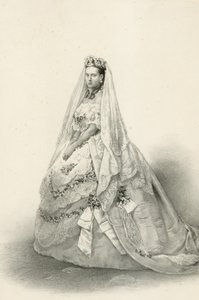 H.K.H. Alexandra Prinsessa av Danmark (chromolitho) av Robert Dudley