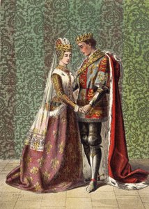 Kath. Det är som det är snällt de roi mon pere (chromolitho) av Robert Dudley