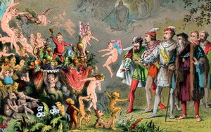 Scen från Shakespeares Stormen, 1856-1858