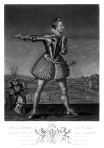 Henry, Prince of Wales, äldste son till kung James I, 1816.