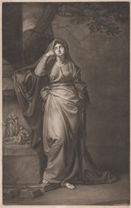 Mrs. Yates som "Melancholy" i "Il Penseroso"