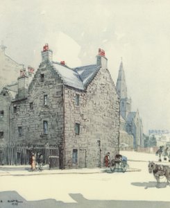 Glasgow: Provands Lordship (färglitografi)