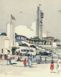 Glasgow: The Exhibition (färglitografi)