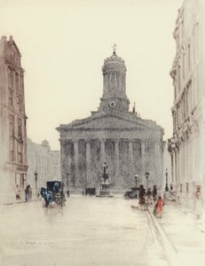 Glasgow: The Royal Exchange (färglitografi)