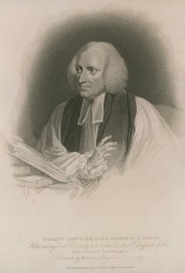 Porträtt av Robert Lowth av Robert Edge Pine