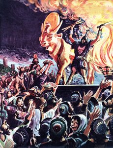 Tillbedjan av Falsos gudar av Robert Forrest